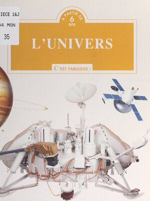 cover image of L'univers
